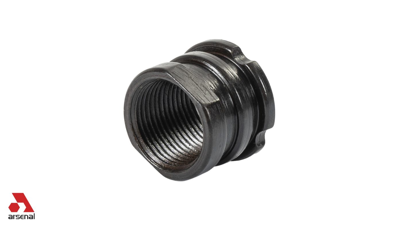 East German 14x1 Left Hand Thread Protector Muzzle Nut - Arsenal Inc