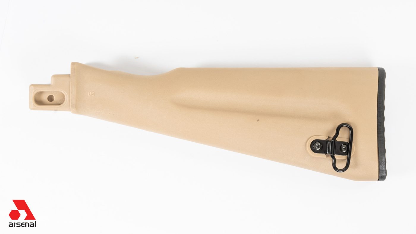 Arsenal US Desert Sand NATO Length Buttstock for Stamped Receiver