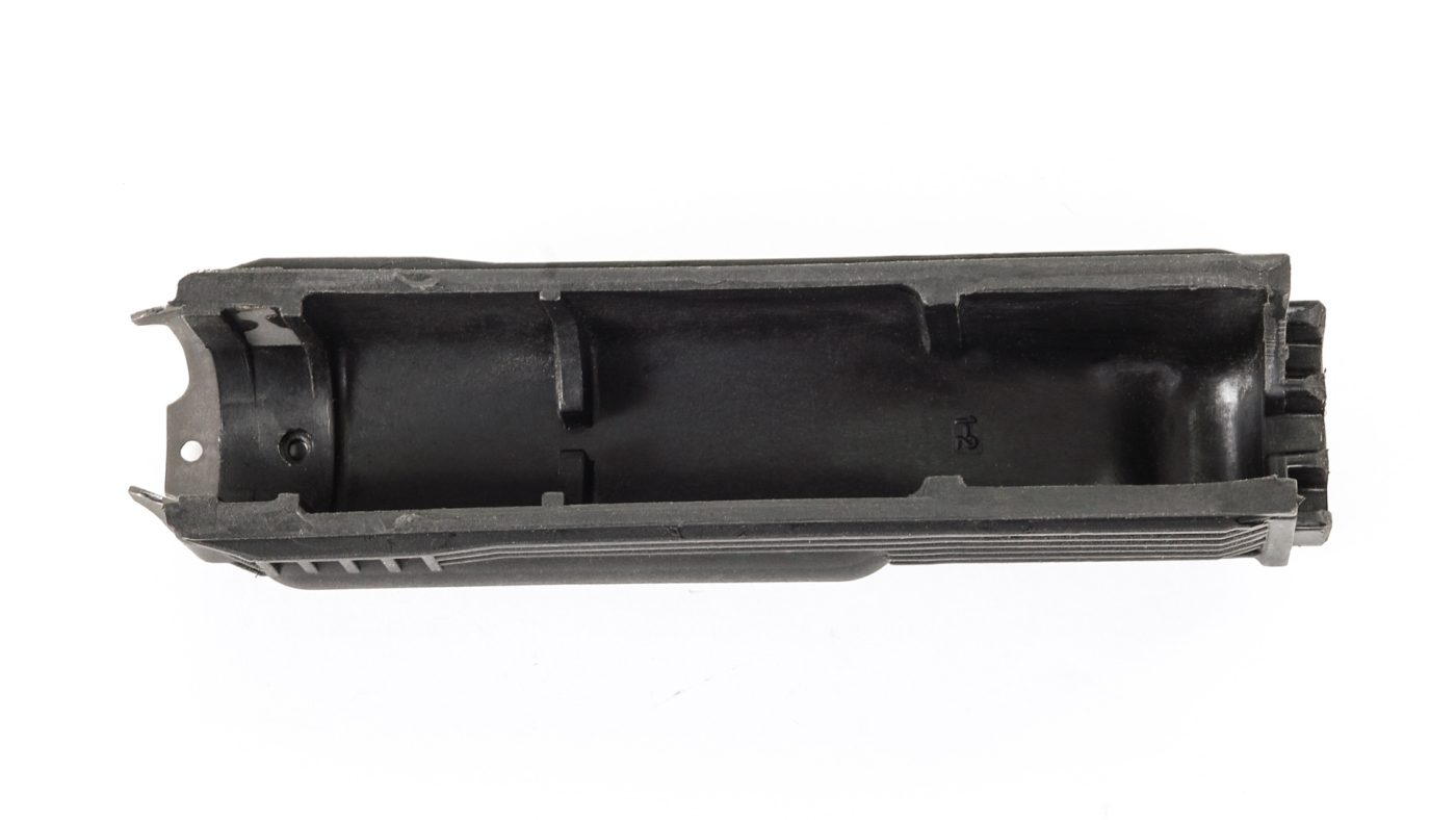 Black Polymer Lower Handguard for Stamped Receiver No Heat Shield