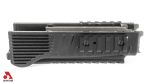 Black Polymer Lower Handguard for Milled Receiver with Picatinny Rail on 3 Sides