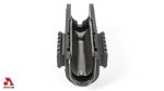 Black Polymer Lower Handguard for Milled Receiver with Picatinny Rail on 3 Sides