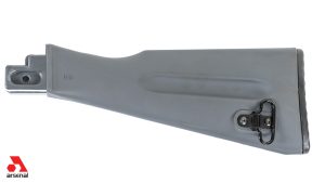 Gray Warsaw Length Buttstock Assembly for Stamped Receivers