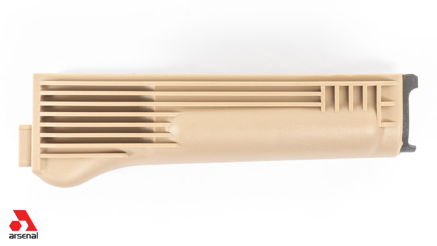 Desert Sand Polymer Lower Handguard with Heatshield for Stamped Receivers