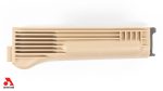 Desert Sand Polymer Lower Handguard with Heatshield for Stamped Receivers