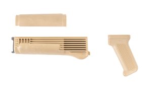 Desert Sand Polymer Handguard and Pistol Grip Set for Milled Receiver