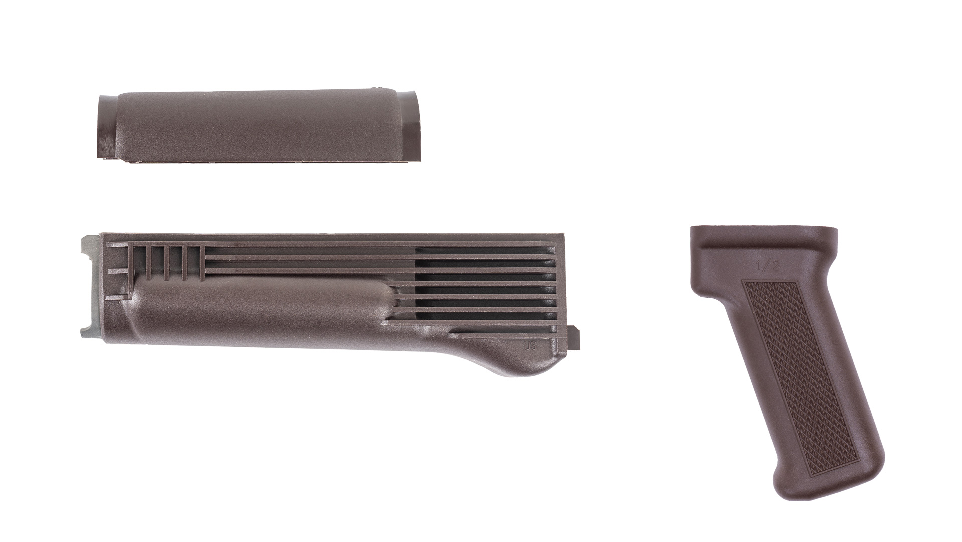 Armin専用 Plum Polymer Handguard and Pistol Grip Set for Milled Receiver