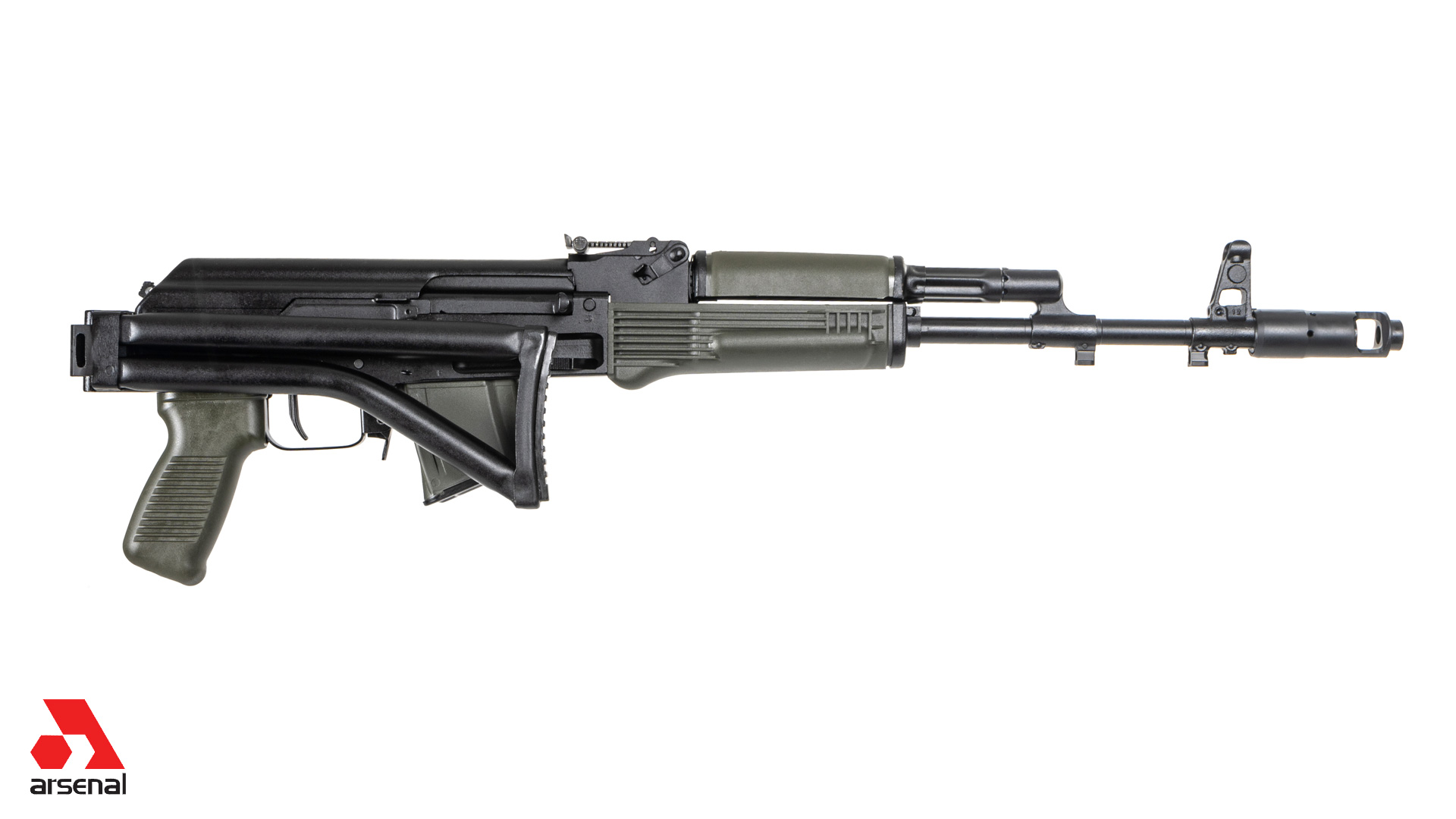 SAM7SF-84E 7.62x39mm OD Green Semi-Auto Rifle with Enhanced FCG OD