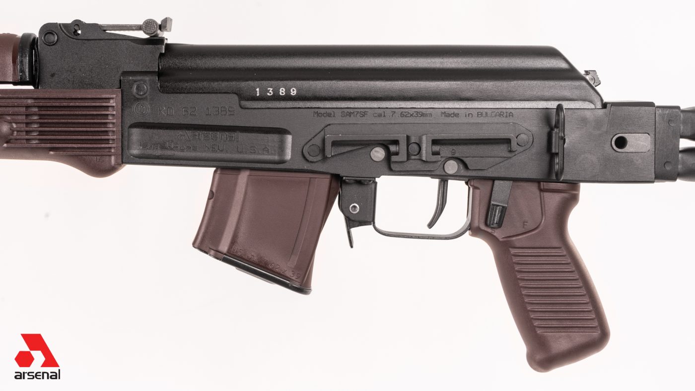 SAM7SF-84E 7.62x39mm Plum Semi-Automatic Rifle with Enhanced FCG Plum 10rd