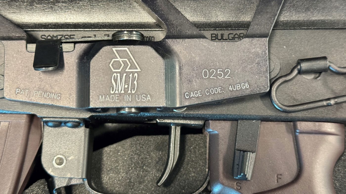 Picatinny Scope Mount with Plum Cerakote for AK Variant Rifles with Side Rail