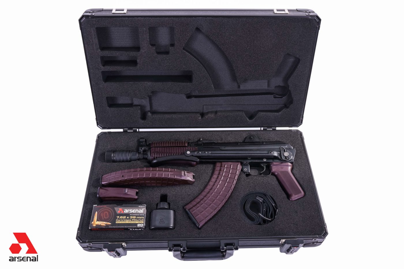 SAS M-7UFK Krinkov Underfolder Limited Edition Plum 7.62×39 30rd
