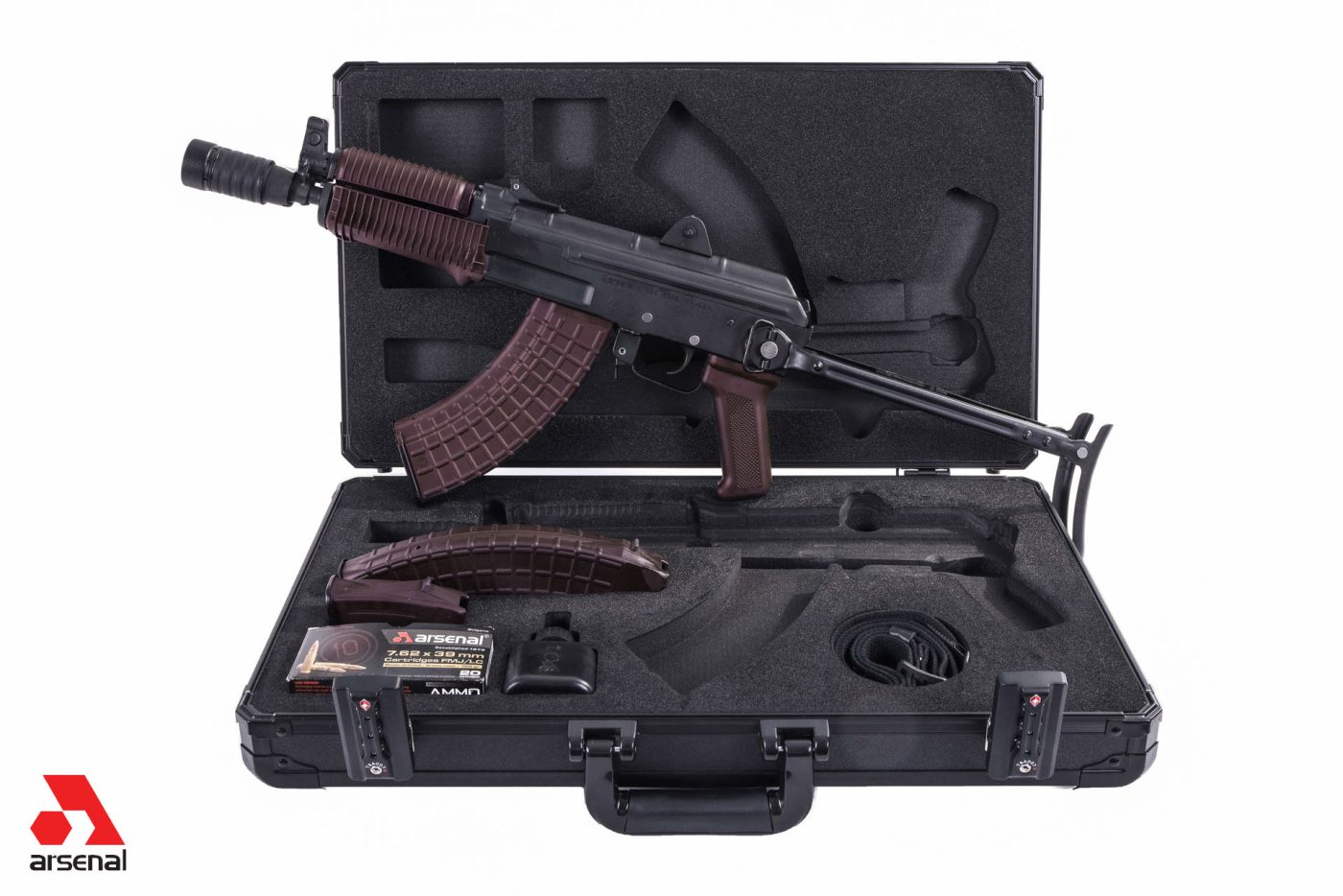 SAS M-7UFK Krinkov Underfolder Limited Edition Plum 7.62×39 30rd