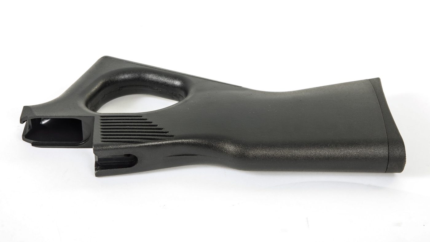 Black Polymer Thumbhole Take-Off Stock Set for Stamped Receivers