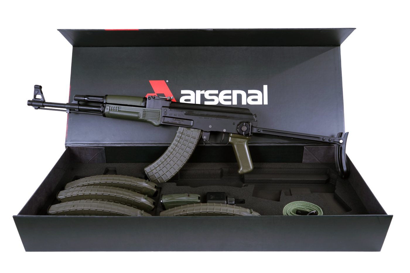SAM7UF-85 OD Green 7.62x39mm Semi-Automatic Rifle with Enhanced FCG