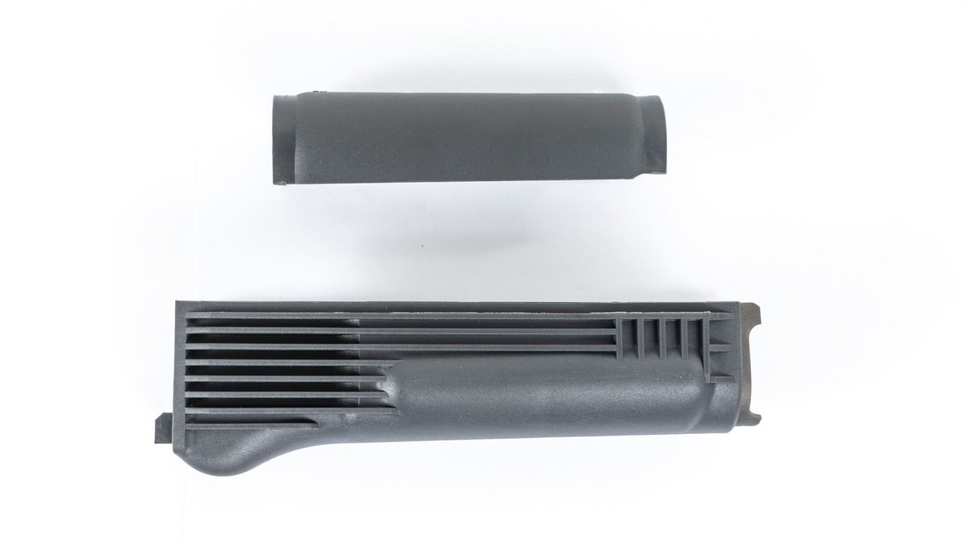 Gray Handguard Set for Stamped Receiver with Heat Shield