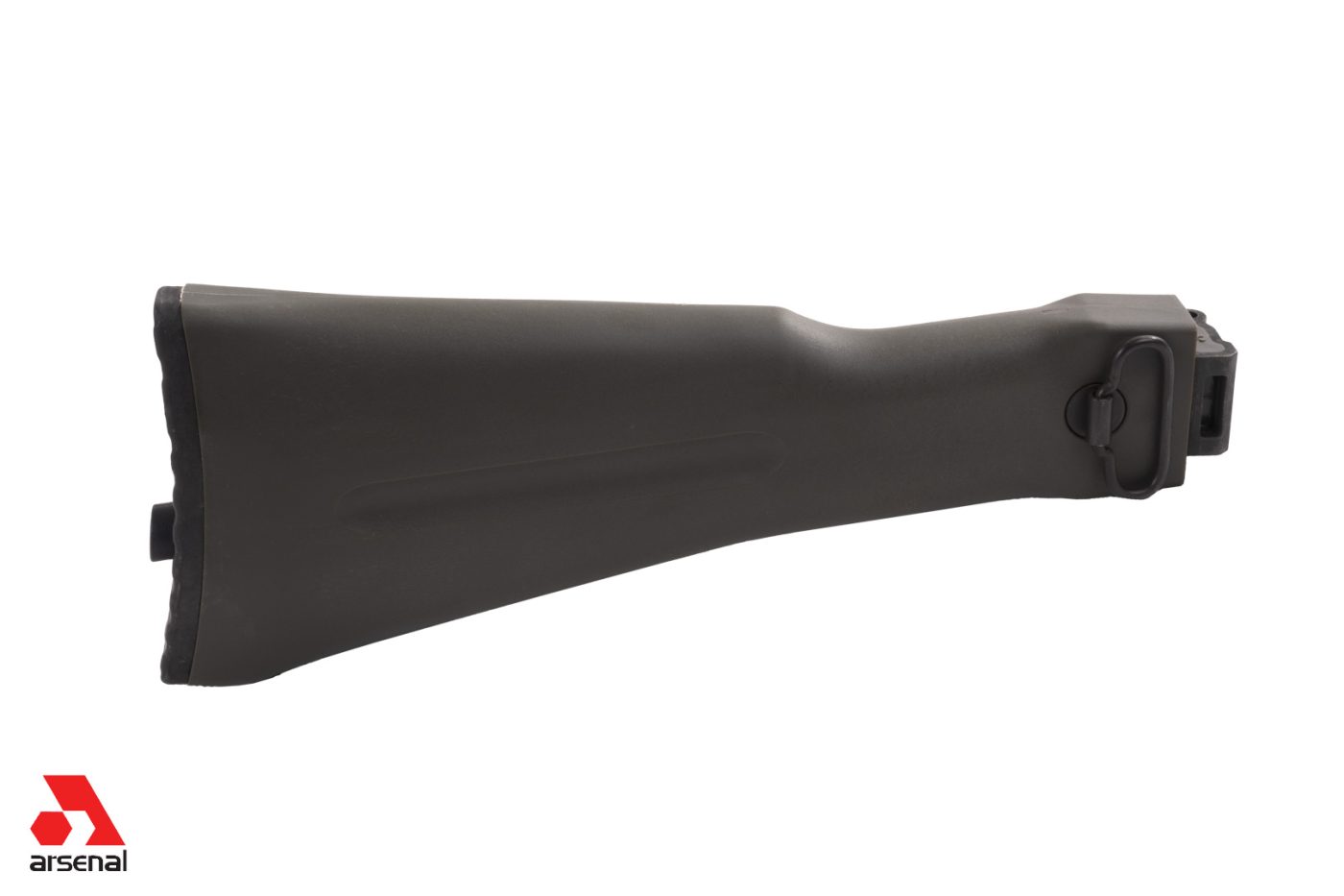 Left Side Folding OD Green Buttstock Assembly for Stamped Receivers