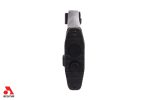 Left Side Folding Gray Buttstock Assembly for Stamped Receivers
