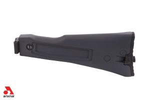 Left Side Folding Gray Buttstock Assembly for Stamped Receivers