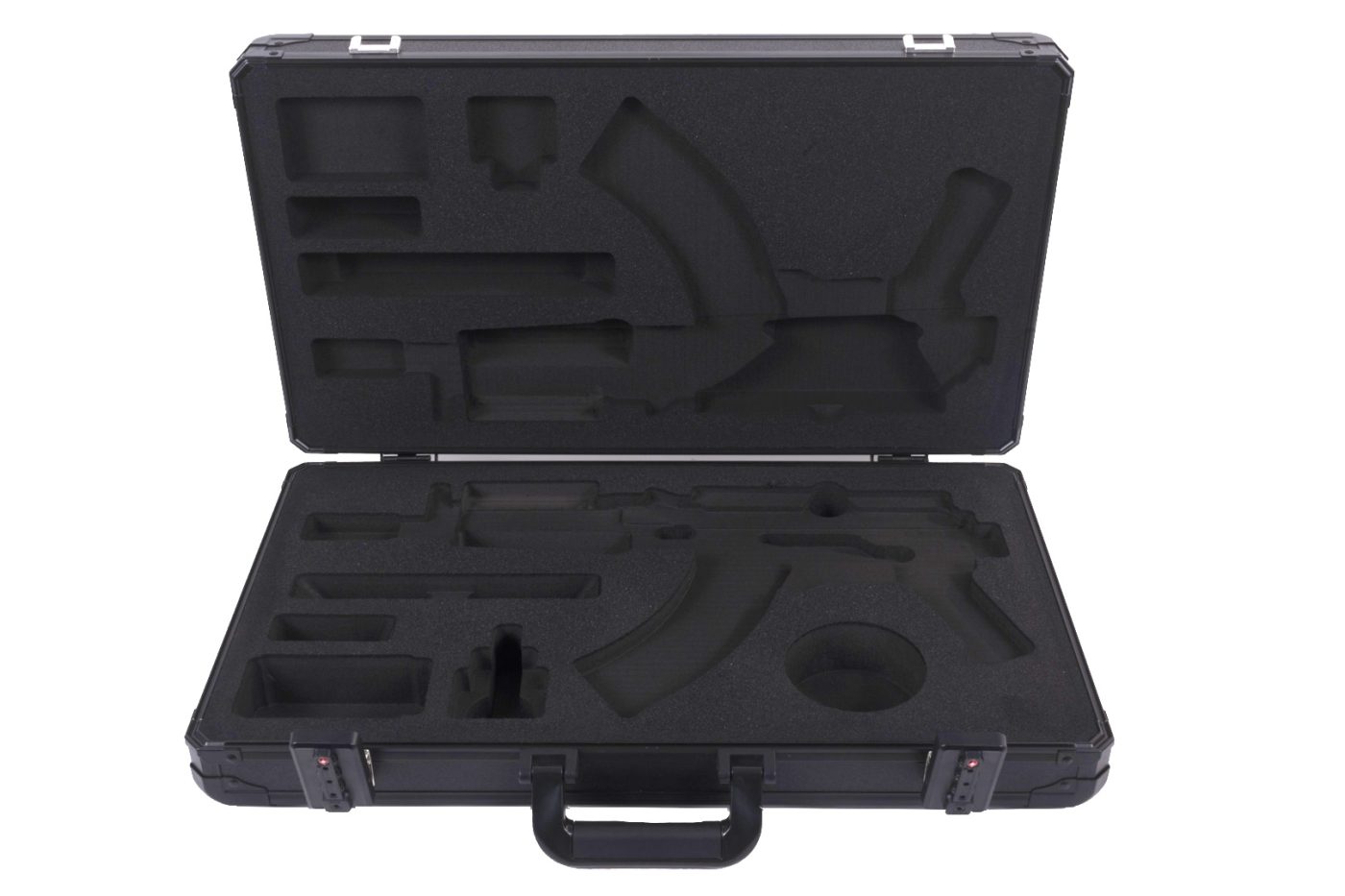 SAM7K Series Pistol with PR-03 Hard Case CNC Hard Foam Liner TSA Locks