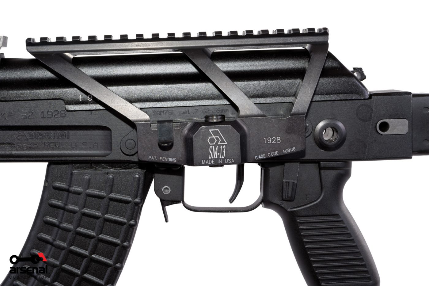 SAM7SF 7.62x39mm Semi-Auto Rifle Picatinny Rail Handguard QD Attachments 30rd Mag Hard Case