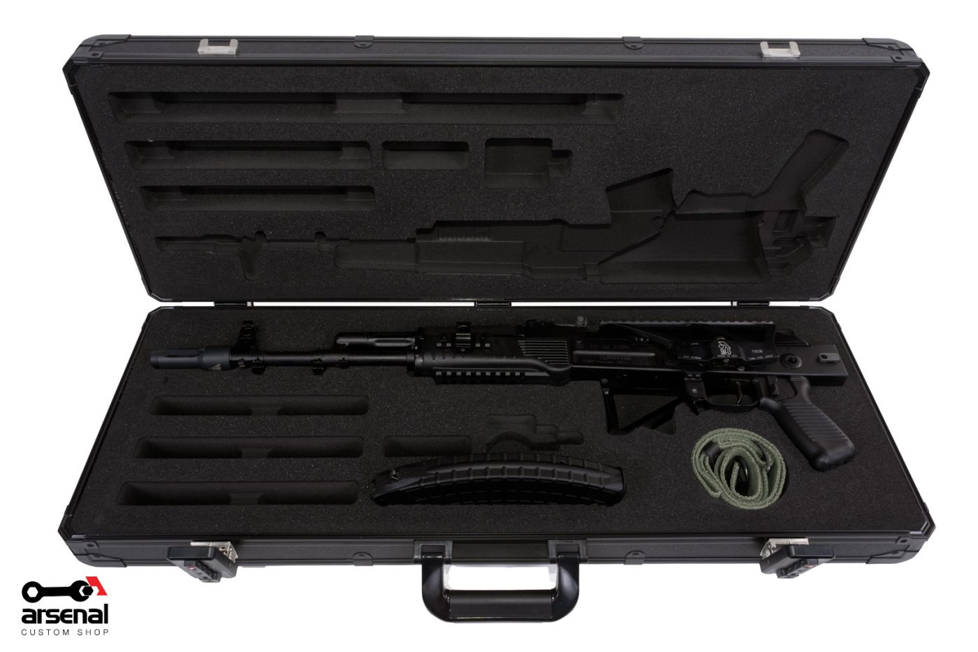 SAM7SF 7.62x39mm Semi-Auto Rifle Picatinny Rail Handguard QD Attachments 30rd Mag Hard Case