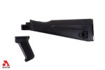 Arsenal AK47 / AK74 Black NATO Length Buttstock Set for Stamped Receivers