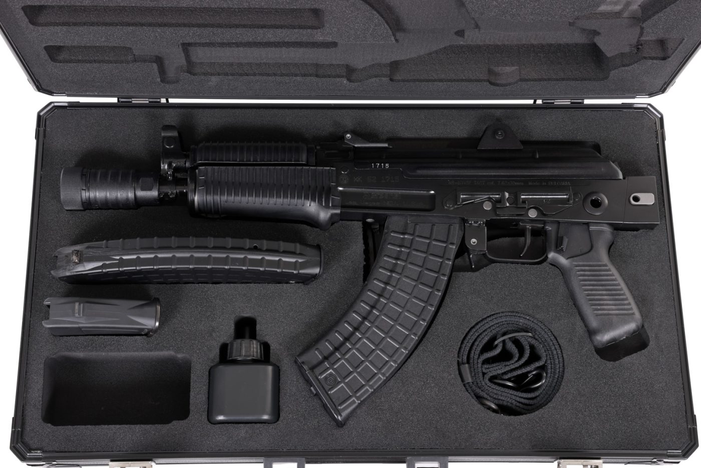 Arsenal Hard Case Right Side Folding Milled SBR CNC Hard Foam TSA