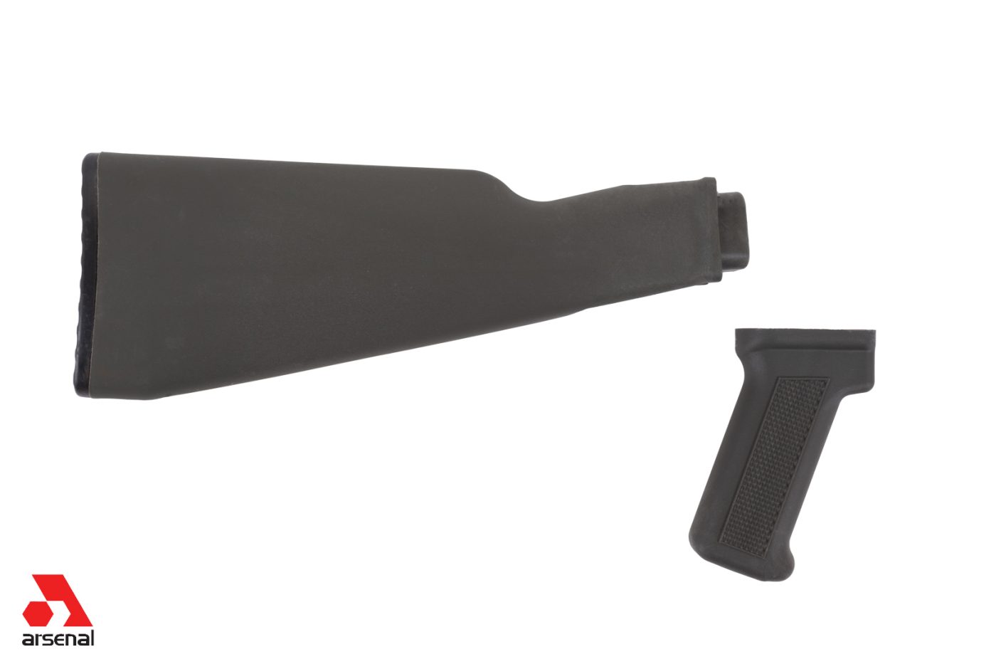 OD Green Intermediate Length Buttstock and Pistol Grip for Milled Receivers