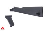 NATO Length Gray Buttstock Set for Stamped Receivers