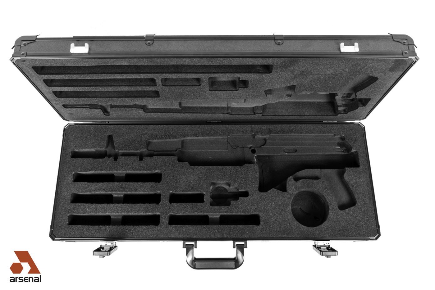 SAM7SF Series Rifle Hard Case CNC Hard Foam Liner TSA Locks
