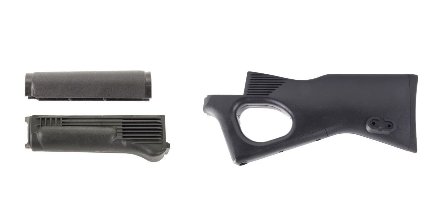 Handguard and Buttstock Set Milled Receiver Bulgarian with Heat Shield
