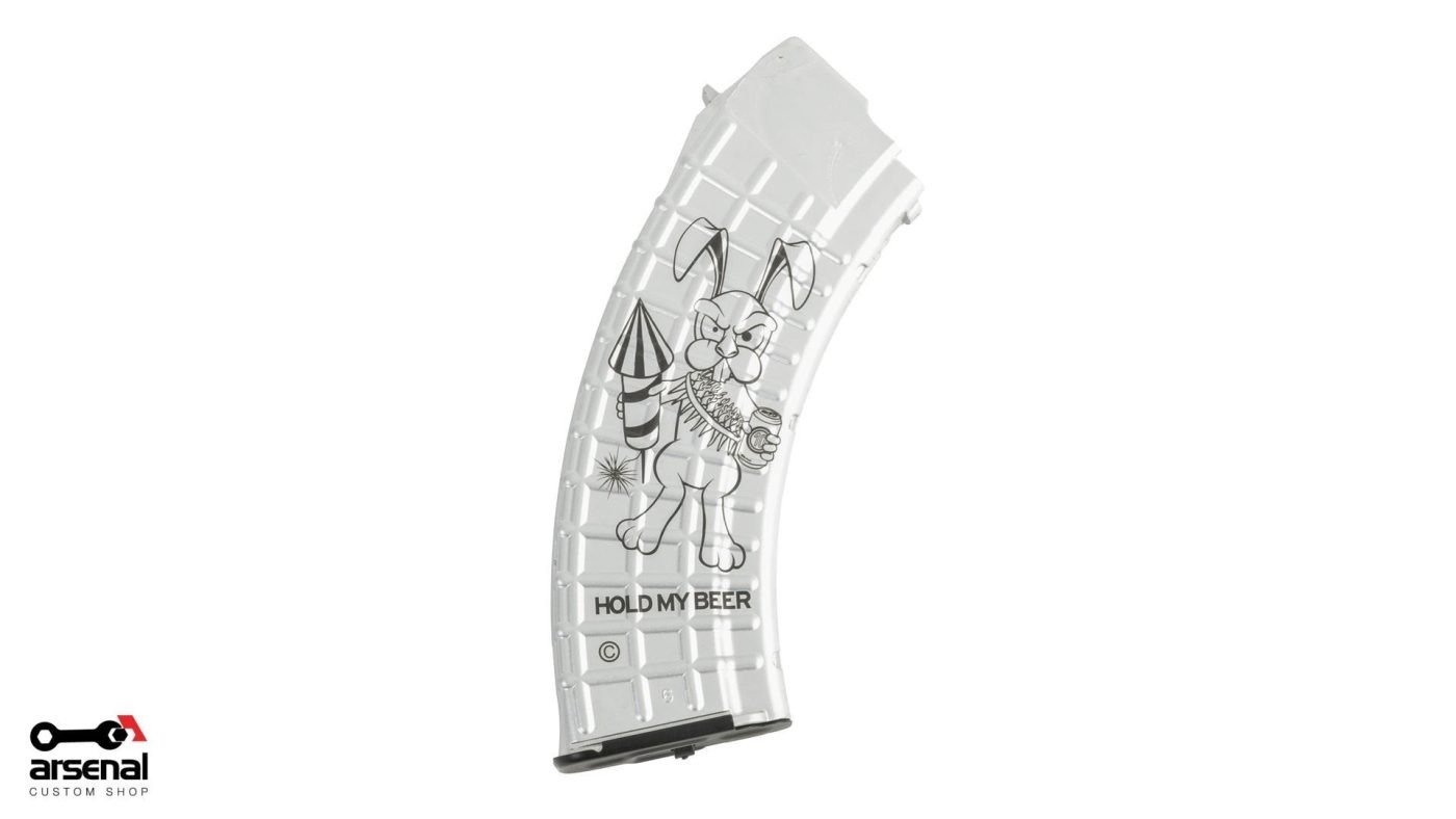 Arsenal Custom Shop & Avo “Freedom Bunny” Limited Edition M-47W4J 30rd AK47 Magazine