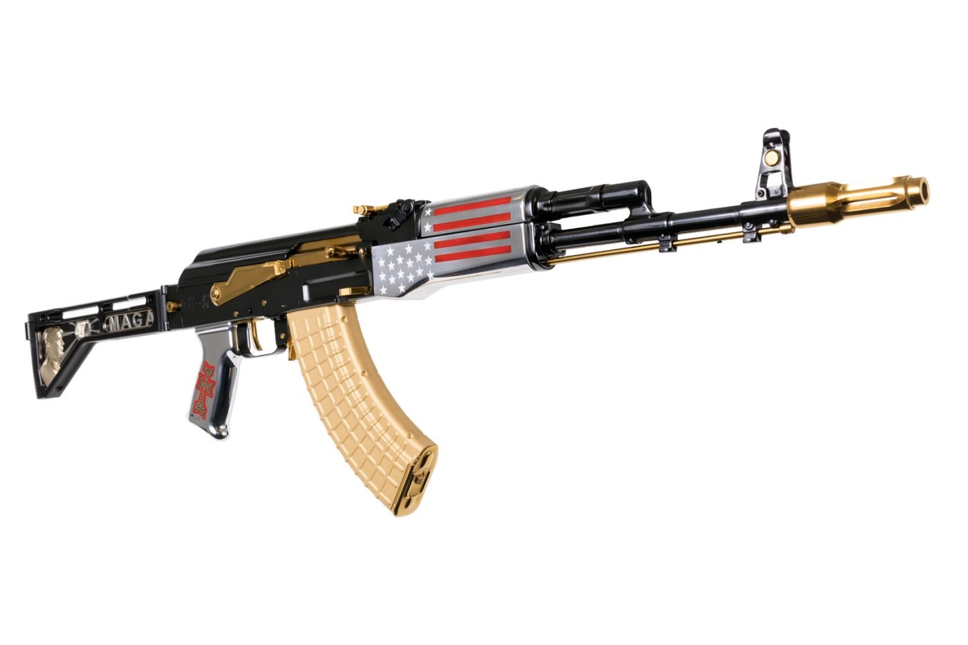 Arsenal Custom Shop DJT-47 AK-47 Trump Gun - Arsenal Inc