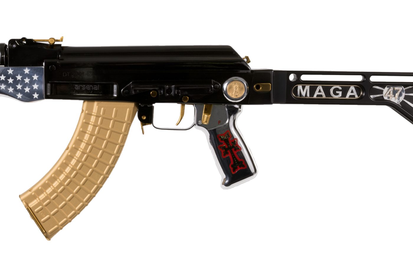 Arsenal Custom Shop DJT-47 AK-47 Trump Gun - Arsenal Inc