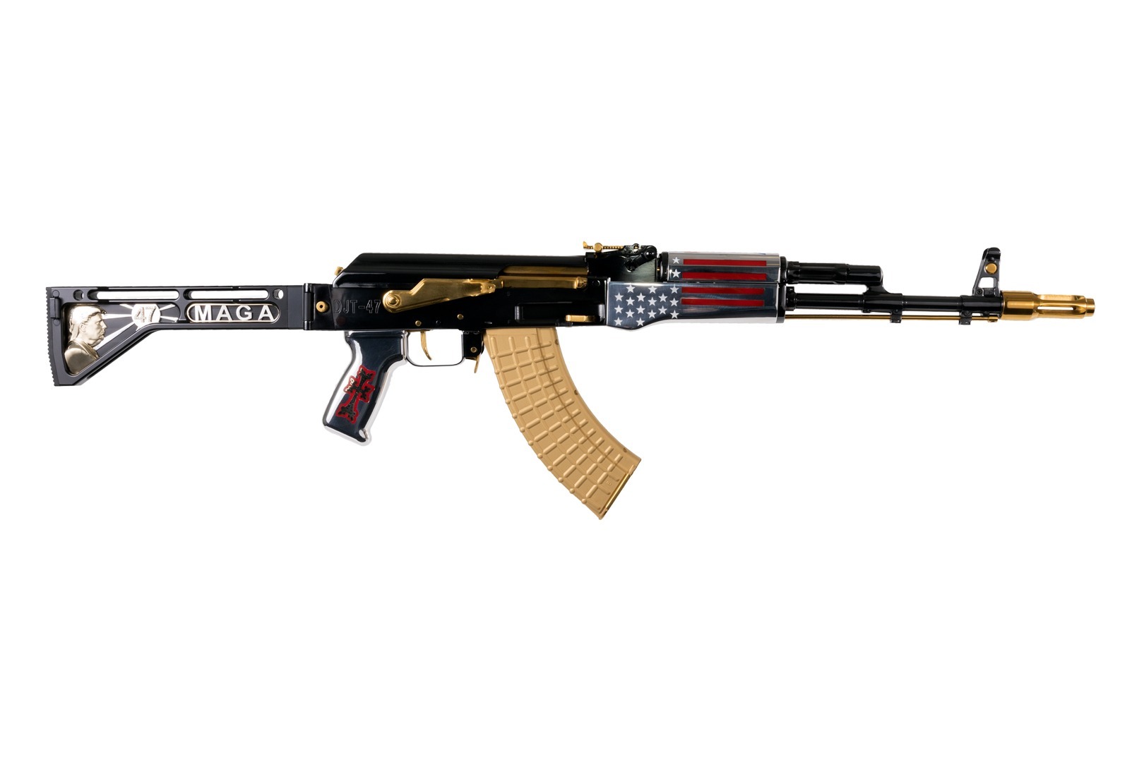 Arsenal Custom Shop DJT-47 AK-47 Trump Gun - Arsenal Inc