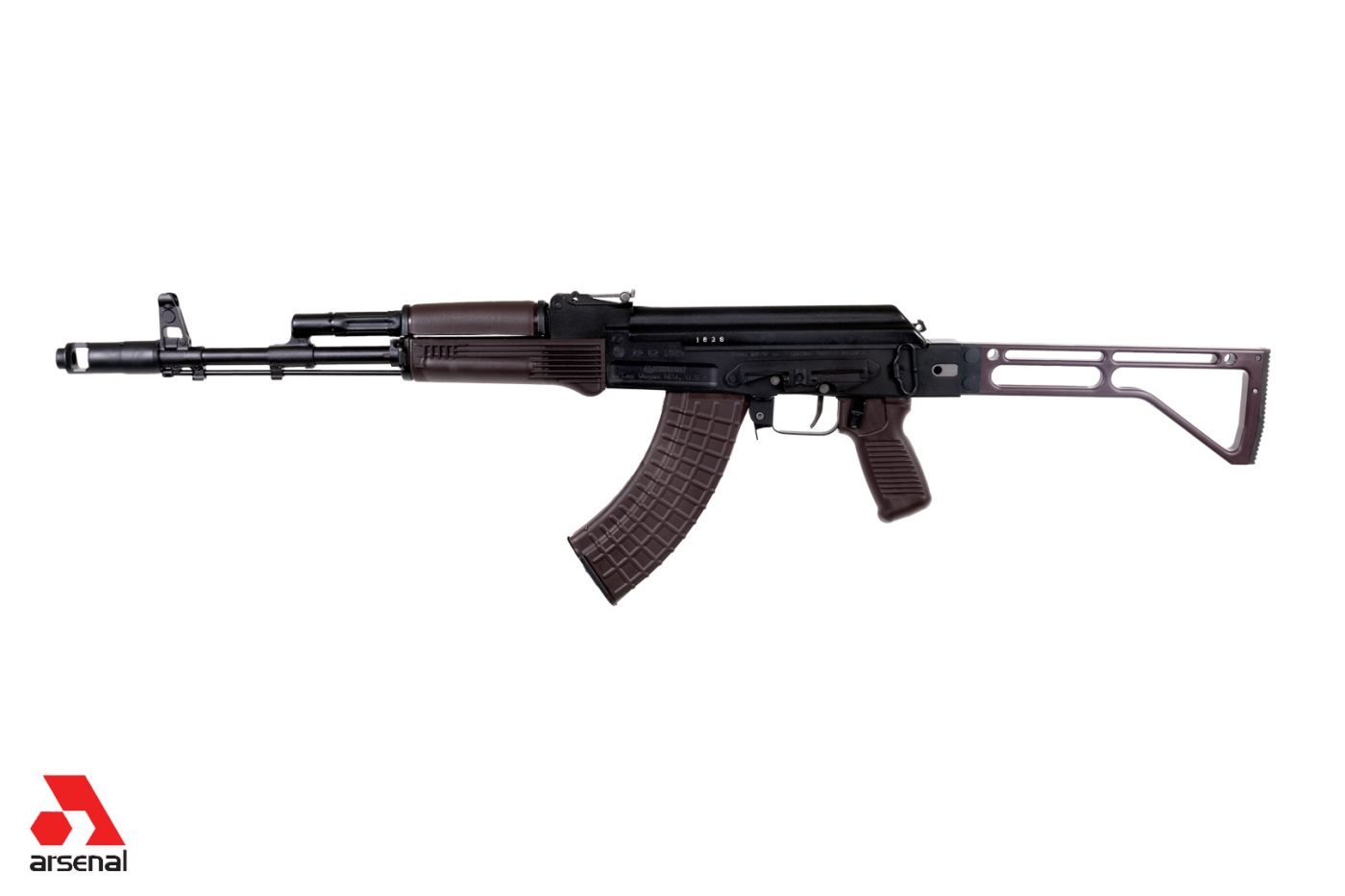 SAM7SF 7.62x39mm Semi-Auto AK-47 Rifle with Aluminum Side-folding Buttstock Plum Furniture 10rd