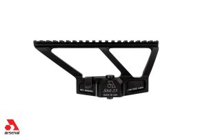 Scope Mount for AK Variant Rifles Including VEPR with Picatinny Rail, Black
