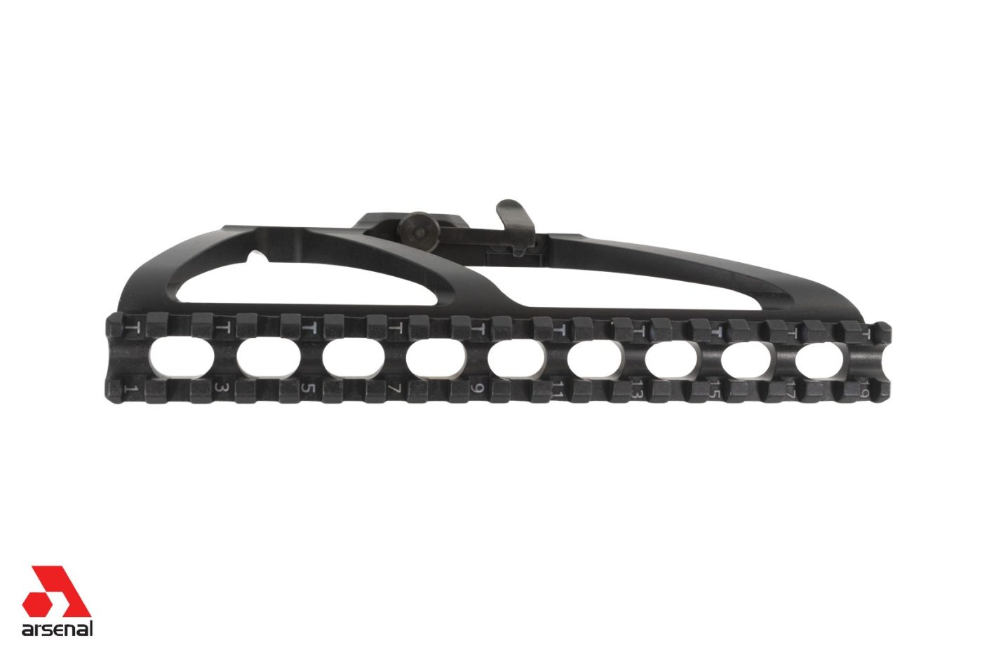Scope Mount for AK Variant Rifles Including VEPR with Picatinny Rail, Black