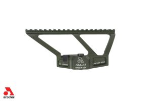 Scope Mount for AK Variant Rifles Including VEPR with Picatinny Rail, OD Green