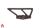Scope Mount for AK Variant Rifles Including VEPR with Picatinny Rail, Plum