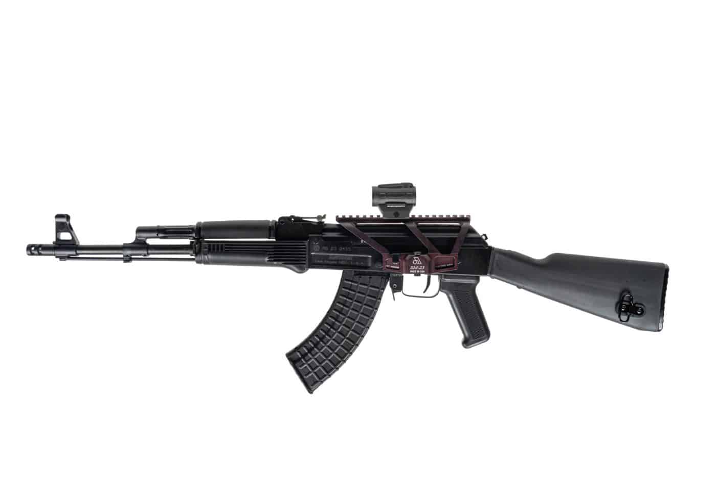 SM-23 AK-47 Scope Mount, Plum