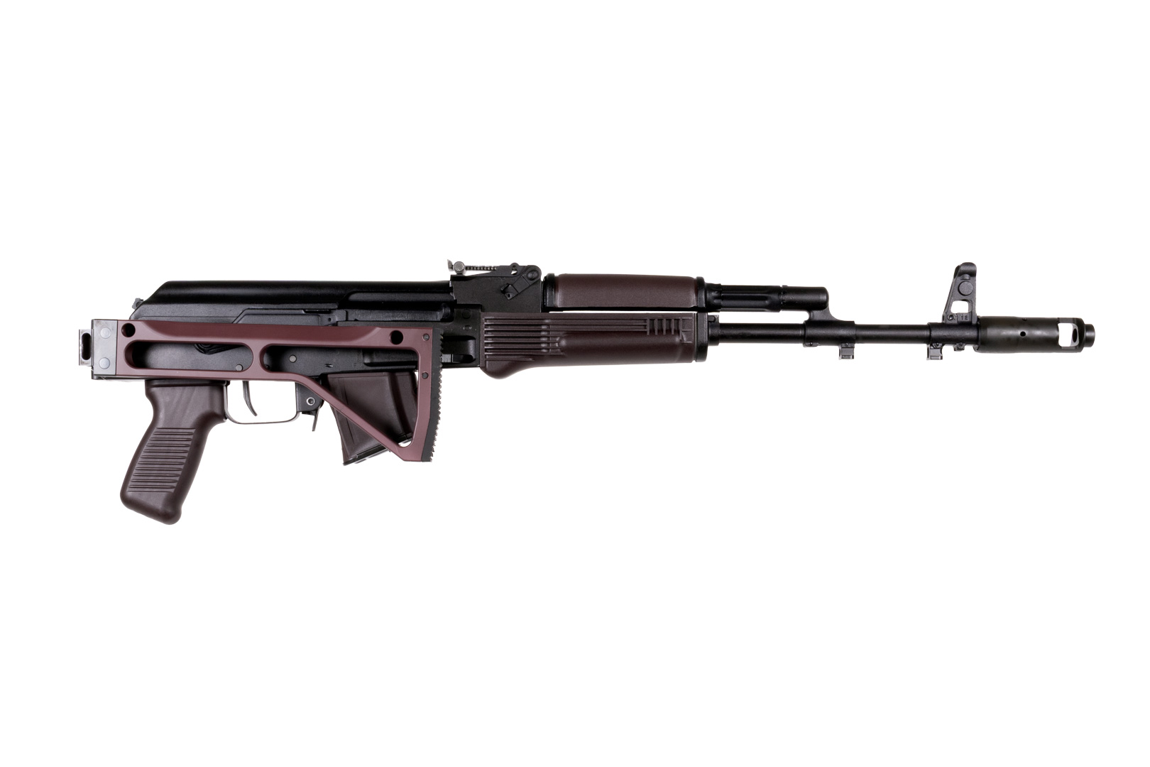 Arsenal SAM7SF-56 Plum 7.62x39 Alloy Side Folder — Superb Milled AK