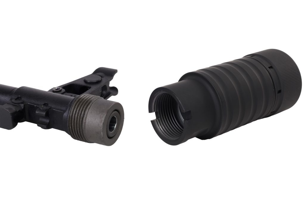 Cerakoted 4 Piece Flash Hider 24x1.5mm Right Hand Threads