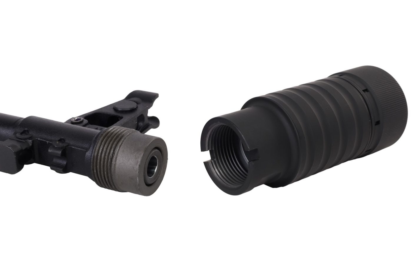 Cerakoted 4 Piece Flash Hider 24×1.5mm Right Hand Threads