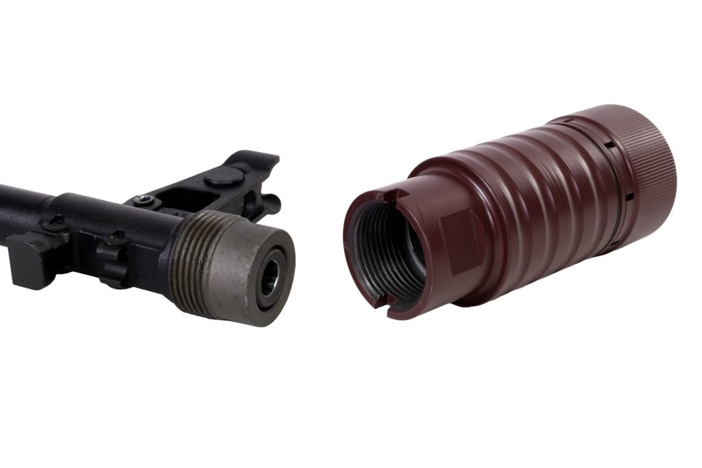 Cerakoted 4 Piece Flash Hider 24x1.5mm Right Hand Threads