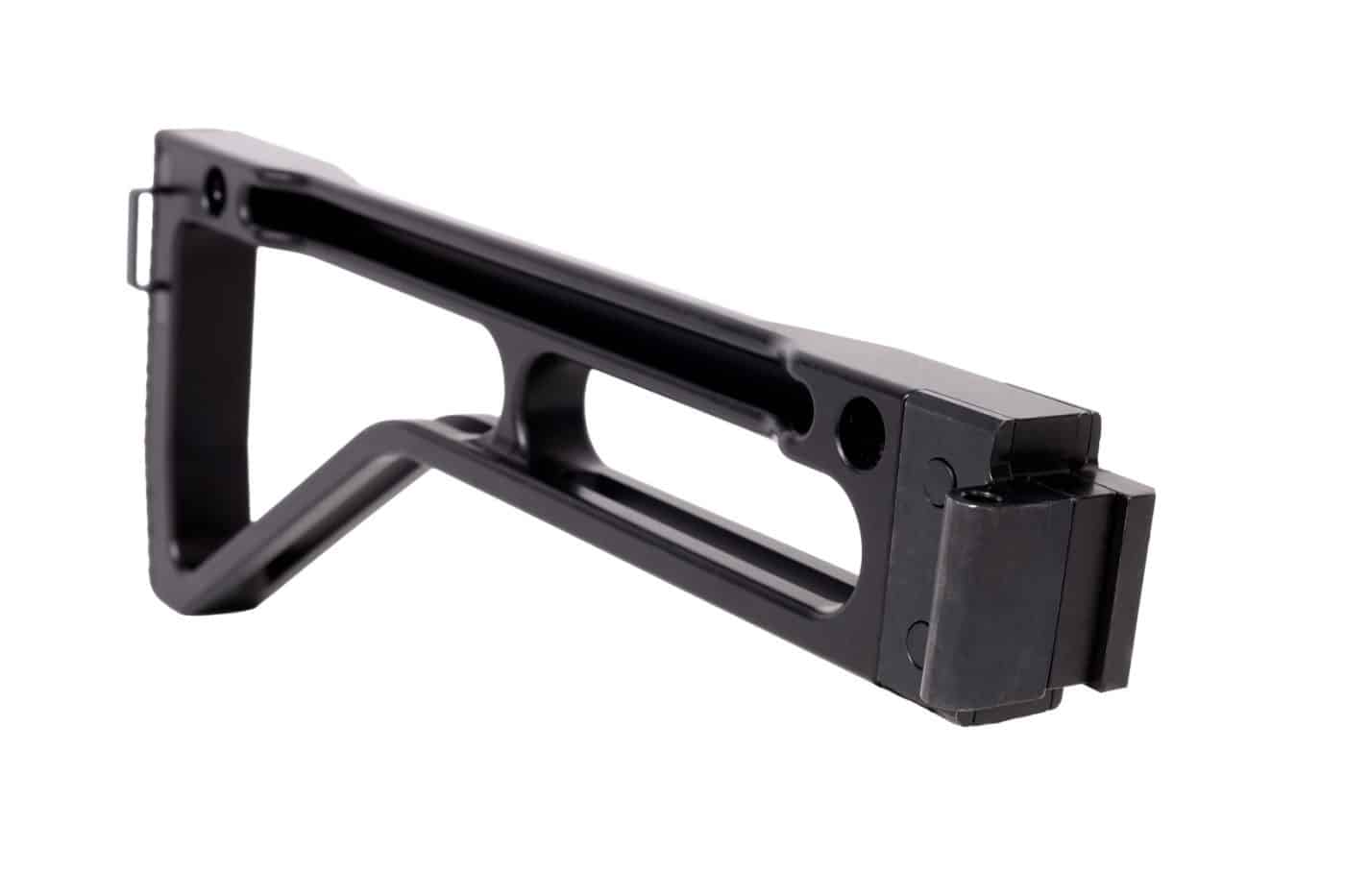 Side Folding Stock Assembly Machined Hard Anodized Aluminum