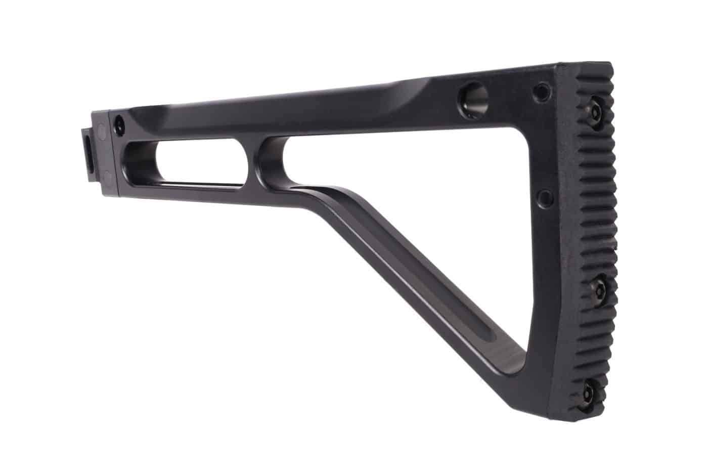 Side Folding Stock Assembly Machined Hard Anodized Aluminum