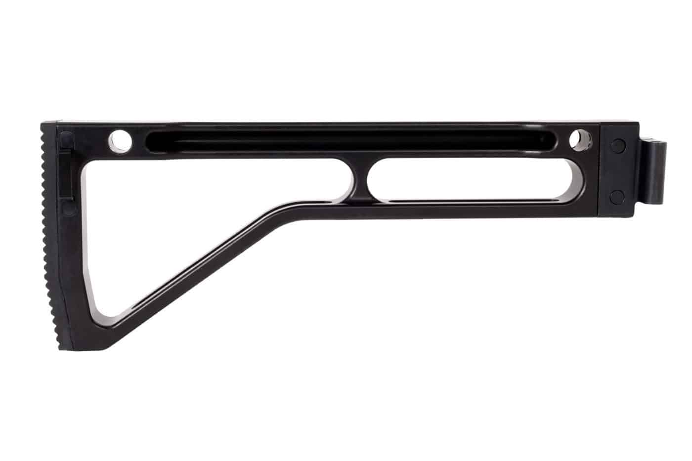 Side Folding Stock Assembly Machined Hard Anodized Aluminum
