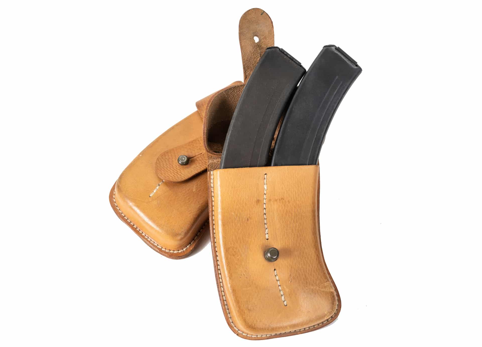 VZ 61 Skorpion Leather Magazine Pouch - Arsenal Inc