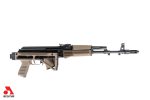 SAM7SF 7.62x39mm Semi-Auto AK-47 Rifle with Aluminum Side Folding Stock and Arsenal Hard Case FDE