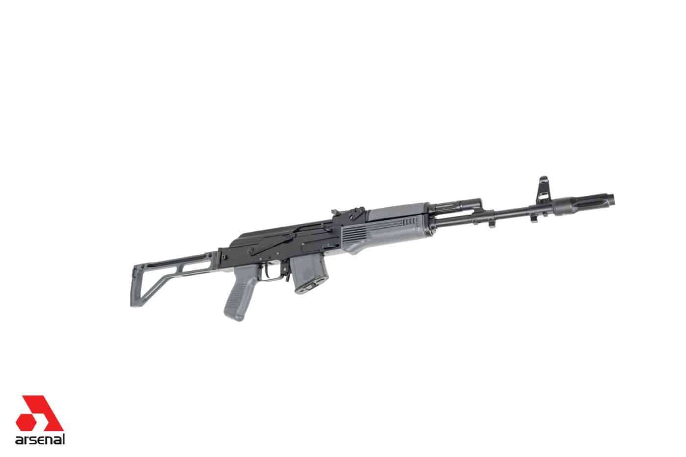 SAM7SF 7.62x39mm Semi-Auto AK-47 Rifle with Aluminum Side Folding Stock and Arsenal Hard Case Gray